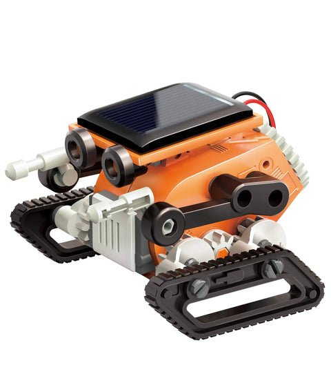 Eight In One Solar Robot Kit For STEM Fans Super Easy To Build Eight Solar Powered Robots In Minutes No Batteries Needed Solar Panel Included, tank bot