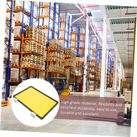 Hustle Ready Magnetic Board Stand For Warehouses And Storage Rooms Featuring Heavy Duty Black Aisle Signs With No Sweat Setup Reusable Zone Markers For Quick Rearrangements And Top Tier Inventory Control