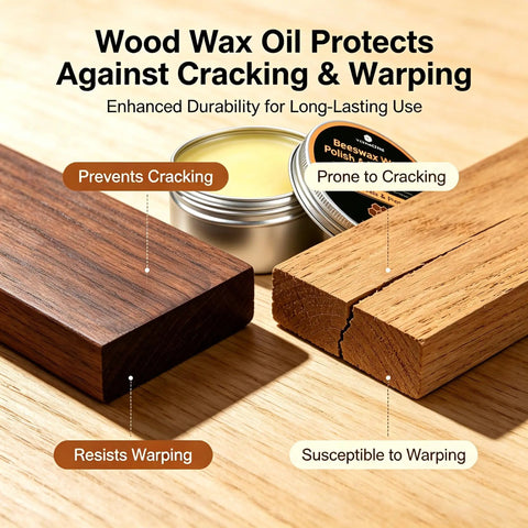 Premium Beeswax Wood Polish That Keeps Your Furniture Lookin Sharp And Ready For The Long Haul Deep Conditioning Treatment for wood planks.