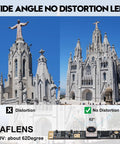 Wide angle no distortion lens comparison on architecture using 8MP USB Camera Module with Microphone Autofocus For PC and Laptop