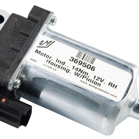 Close-up view of Replacement 25 Series Electric RV Step Motor Assembly For 12V DC With Sealed Connectors