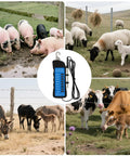 High Precision Electric Fence Voltage Tester With Six Neon Indicator Lights Ultra Portable Fence Meter For Livestock Pros And Orchard Fences Keeping Safety Checks Simple And Quick Detect Faults Fast. handheld electric fence tester for pigs, sheep, cattle and donkeys