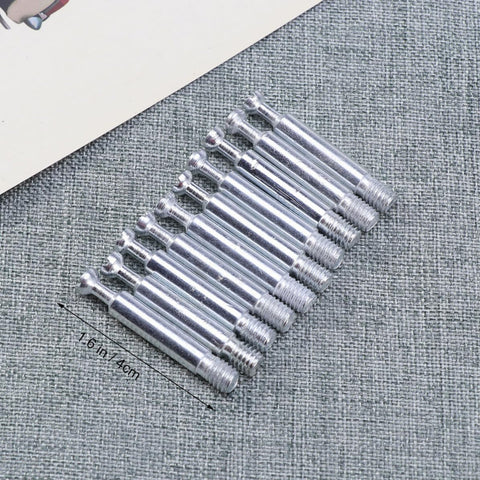 Heavy Duty Cam Lock Fittings For Furniture Assembly And Repair 24 Sets Iron And Nylon Connectors close-up view