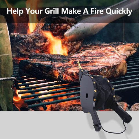 Start The Campfire And Keep It Burning Hot With These Dope Fire Pit Bellows And Wood Stove Blower Featuring Tough Leather And Heavy Duty Brass Gear For Camping Tailgates