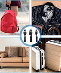 Universal Zipper Repair Kit With Removable Sliders And Quick Fix Heads for jackets, bags, luggage, and tents displayed