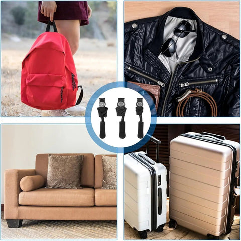 Universal Zipper Repair Kit With Removable Sliders And Quick Fix Heads for jackets, bags, luggage, and tents displayed