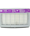 HE Filter TR-3712N Fits Versaflo PAPR TR-300 Series Silica Particulate Filter in grey casing front view