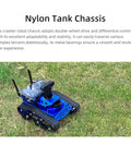 Nylon tank chassis for Jetson Nano Based AI Vision Robot Kit With Lidar And 7 Inch Touch Screen Depth Camera ROS2 Mapping Navigation