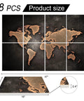 Rock Solid Sound Absorbing Wall Panels With Fresh UV Printed Artwork For Studio Home Office Setup and Quiet Room Vibe featuring 8 panels, 12x16 inches.