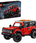 Ford Bronco Technic Off Road SUV Building Kit For Kids 9 And Up with realistic suspension and detailed V6 engine