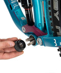 Hand using Beefy Press Fit Bottom Bracket Bearing Removal Tool for Internal BB Bearings Including BB90 BB92 Shimano SRAM GXP Race Face