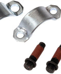 Universal Joint Strap Kit 2 Pack Direct Replacement For Select Vehicles, with metal straps and bolts