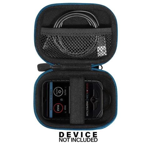 Tough As Nails Protective Carry Case For Sensorcon CO Carbon Monoxide Monitor Compatible With Industrial Pro Inspector AV8 And Aircraft Models Heavy Duty Detector Pouch