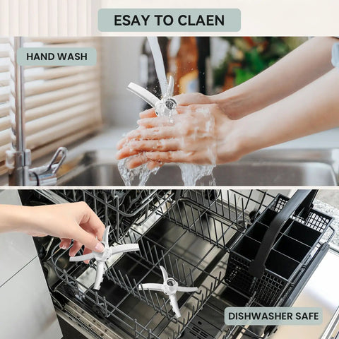 Replacement Paddle Blade For NC500 NC500C NC501 NC501C NC501H NC501HBL NC501HGN NC501HRD CN501CO Ice Cream Maker Stainless Steel Replacement Part BPA Free hand-washed and dishwasher safe