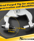 10 Inch Ceiling Grid Punch Pliers For Rivets 3.24mm Grid Hole Puncher with metal forged tip for durability