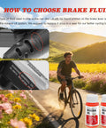 How to choose brake fluid for road bikes with Pro Grade Mineral Oil Brake Fluid For Shimano Tektro TRP Hydraulic Brakes Two 60ml Bottles