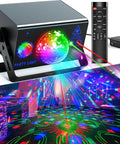 Disco Ball LED Lights 2 In 1 Party Lights With Sound Activated Modes And Remote Control For Parties Bar Club DJ Nights