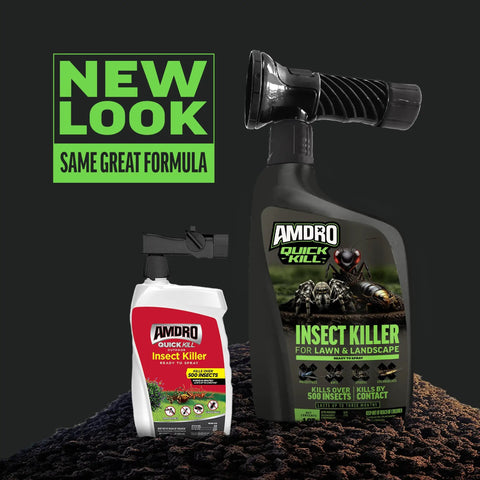 Central Garden Amdro Quick Kill Insect Killer Ready to Spray, 32 oz for Lawns and Landscapes. Fast Acting, New Look Label.