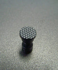 870 Extended Safety Honeycomb Pattern Lever In Satin Black, Made In USA, Heat Treated Steel, Satin Black Oxide Finish