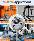 Multiple applications of 20:1 Planetary Gearbox for NEMA 17 stepper motor in 3D printers, CNC, DIY robots, and automation machines