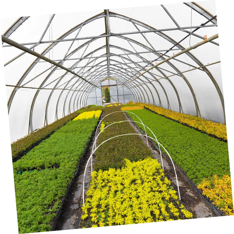 Plant Support Bracket Set One For Greenhouse Kit With Plastic Arched Hooks, Garden Hoops And Netting Hooks, Easy To Install Durable Garden Accessory For Sturdy Plant Support