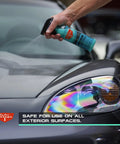Applying Radiant Ceramic Coating For Cars And Trucks Easy To Apply Long Lasting Protection Hydrophobic Ultra Slick Finish to car hood