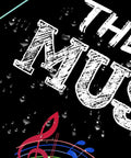 Periodic Table Of Music Notation Poster For The Music Classroom Inspirational Wall Art with vibrant musical symbols and glossy finish.