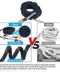 Heavy Duty Fifty Foot Vertical Lifeline Assembly With Rock Solid Alloy Steel Rope Grab And Shock Absorbing Lanyard For Roofer Fall Arrest Safety Kit Fully Osha Approved comparison of braided rope and twisted rope construction.