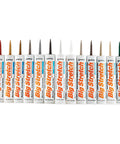 Big Stretch Acrylic Latex Caulking Sealant For Flexible Waterproof Home Repairs DIY Friendly Pro Grade 10.5 Ounce Cartridge Pack Of 12