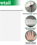 2 Pack Garden Insect Barrier Netting With Drawstring 4.9 By 3.2 Feet Plant Cover details including drawstring closure and mesh fine