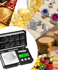 Open Pocket Digital Gram Scale 300 G Capacity With Zero Point Zero One G Increments Mini High Precision Jewelry Scale