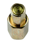 Pro Swap Replacement Hex Drive For Camper Truck Screw Jack System With Beefy Zinc Plated Finish close-up view of hex crank adapter.