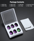 Drone ND Filter Set For DJI Flip And Lito X1 Drones Snap On Multicoated HD ND8 ND16 ND32 ND64 ND256 Plus CPL Polarizer Kit