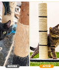 Heavy Duty Natural Sisal Rope For Cat Scratcher And Scratching Posts One Quarter Inch By One Hundred Sixty Four Feet No Dyes