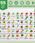 Ultimate Heirloom Vegetable Seeds Pack With Over 39,000 Seeds Including Tomatoes, Zucchini, Fruits And Herbs Non GMO Garden Seeds