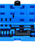 20 Piece Chain Breaker Tool Kit With C Frame And 3 Anvils, 5 Break Tips, Moto Chain Cutter And Riveter, Chain Removal Tool, Case Included