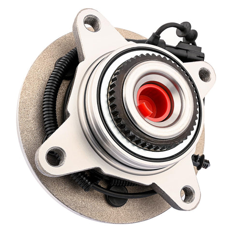 Front Wheel Hub Bearing Assembly For 4x4 Ford F-150 2005 To 2008 And Lincoln Mark LT 2006 To 2008 With 6 Lug Pattern And ABS Sensor