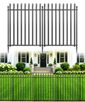No Dig Decorative Garden Fence Kit With 10 Panels Heavy Duty Rustproof Metal Outdoor Dog Barrier for yard and patio