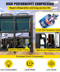 Top Tier Heavy Duty 15 Ton Air Cooled Water Chiller With Stainless Steel Tank And Micro Computer Control For Fast Reliable Industrial Cooling And Zero Hassle Grind, featuring 11.25 KW Panasonic motor.