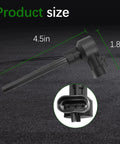 Coolant Level Sensor For Heavy Duty Trucks Plug And Play Fit 2008 2019 Peterbilt 348 365 382 384 385 386 388 389 Models, 4.5in x 1.8in