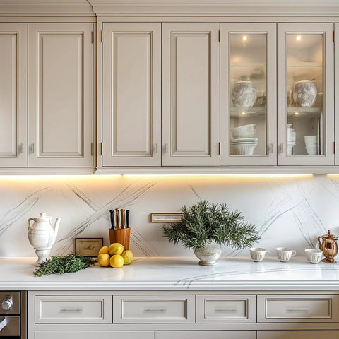 Modern kitchen with Brushed Nickel And Brushed Brass Cabinet Knobs And Handles. Decorative Hardware For Cabinets Dressers And Drawers is featured.