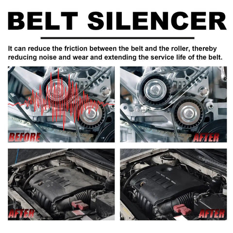 Belt Dressing Spray For Automotive Belts No Slip Traction Boost Restores Grip And Extends Belt Life Quick Dry Lubricant diagram