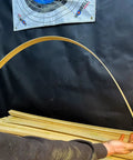Flattened Bamboo For Bow Making And Woodworking Build Bows And Bendable Projects With A Back Of Bow Layer Or Core Lamination