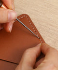 Top Shelf 3 Piece Scratch Awl Tool Set Featuring Sick Ergonomic Wood Grips And Razor Sharp Tips For Leather Crafting Sewing And Fine Woodworking Fixes Kickass Compact Pocket Carry Kit Saves Desk Space, marking leather edge.