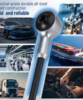 Hardcore Heavy Duty Torque Multiplier Wrench Set Featuring A Solid 1:6:5 Gear Ratio Boosts Your Strength And Makes Tightening Lug Nuts On Cars Trucks Or Rvs A Breeze Without Any Sweat Or Stress, showing durable all-steel forged construction.