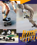 People riding skateboards with Skateboard Trucks And Wheels Starter Kit for 7.75 to 8 inch decks, performing tricks.