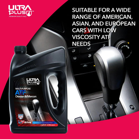 Dexron III Mercon Automatic Transmission Fluid For Smooth Shifts And Solid Performance, Meets GM Dexron III And Ford Mercon Standards