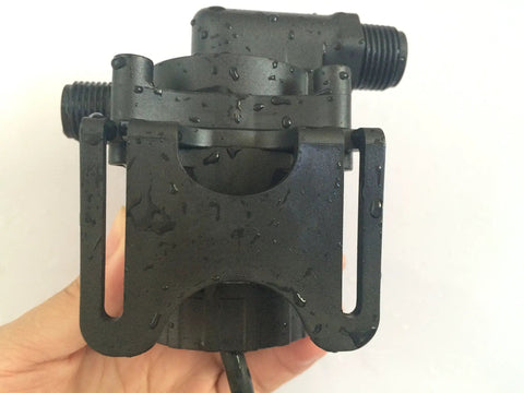 24V Micro Brushless DC Water Circulation Pump Runs Buttery Smooth And Dead Quiet Adjustable Speed Control Heavy Duty Build for Hydroponics