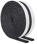 Rock Solid Open Cell Foam Tape Self Adhesive Sound Insulation Weather Stripping Gap Filler Heat Noise Reducer half quarter inch roll