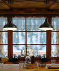 Industrial Black Pendant Lights For Hallway And Kitchen Island Farmhouse Style Hanging Light Fixture With Metal Shade